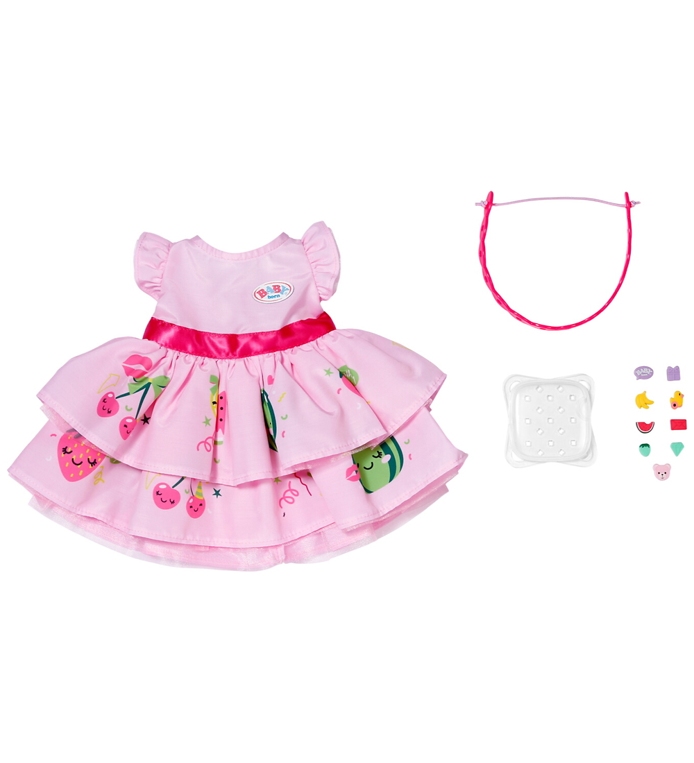 Baby Born Puppenkleidung - Kleid m. Applikationen - 43 cm - BABY born - One Size - Puppenkleidung Baby Born Puppenkleidung - Kleid m. Applikationen - 43 cm - BABY born - One Size - Puppenkleidung von BABY born