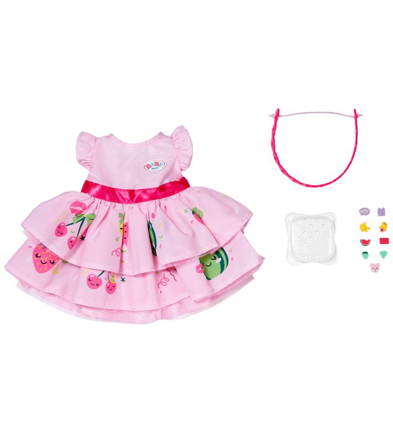 Baby Born Puppenkleidung - Kleid m. Applikationen - 43 cm - BABY born - One Size - Puppenkleidung Baby Born Puppenkleidung - Kleid m. Applikationen - 43 cm - BABY born - One Size - Puppenkleidung von BABY born