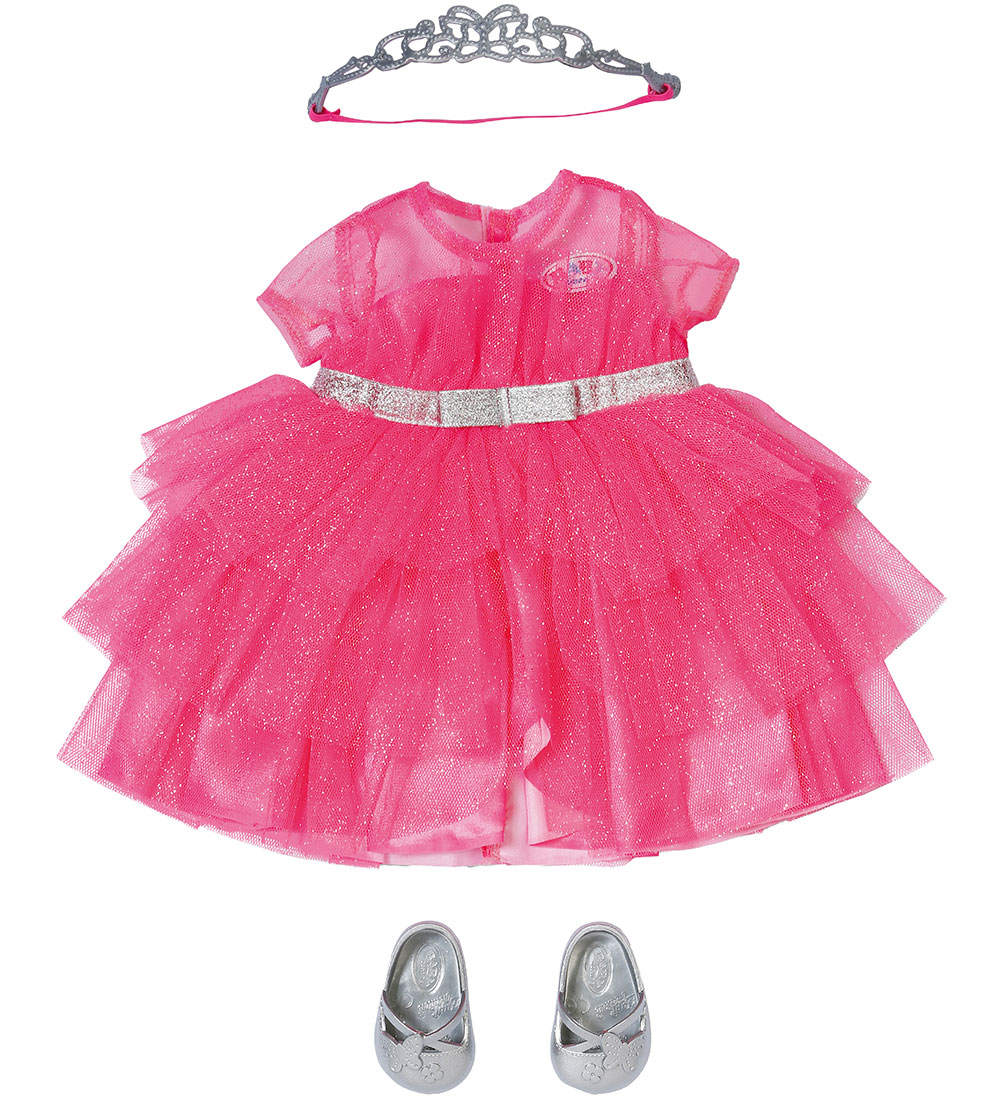 Baby Born Puppenkleidung - Prinzessinnen-Outfit - 43 cm - BABY born - One Size - Puppenkleidung von BABY born