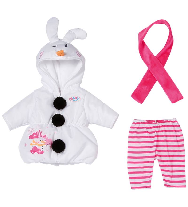 Baby Born Puppenkleidung - Schneemannkostüm m. Schal - 43 cm - BABY born - One Size - Puppenkleidung Baby Born Puppenkleidung - Schneemannkostüm m. Schal - 43 cm - BABY born - One Size - Puppenkleidung von BABY born