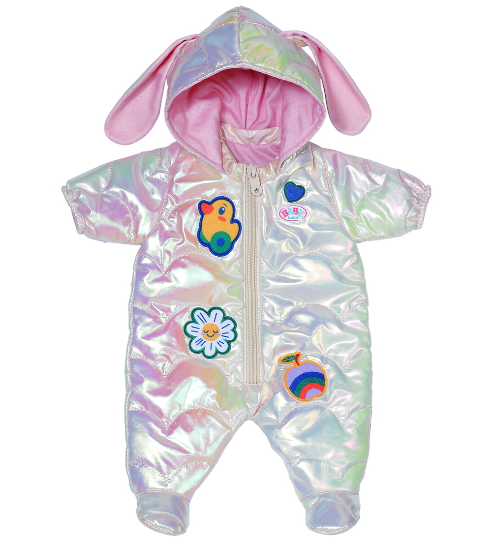 Baby Born Puppenkleidung - Winteranzug m. Hasenohren - 43 cm - BABY born - One Size - Puppenkleidung von BABY born