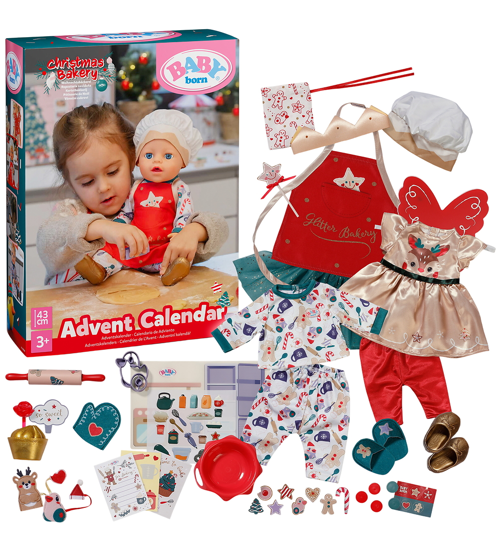 Baby Born Weihnachtskrüge - Weihnachtsbäckerei - BABY born - One Size - Kalender von BABY born