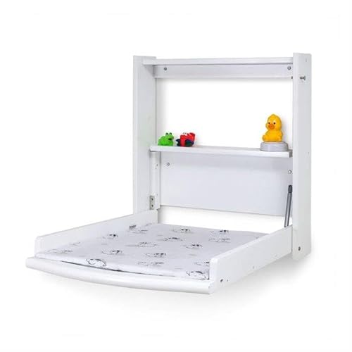 BABYTROLD - Changing Table for Wall incl. Mattress White BABYTROLD - Changing Table for Wall incl. Mattress White von BABYTROLD