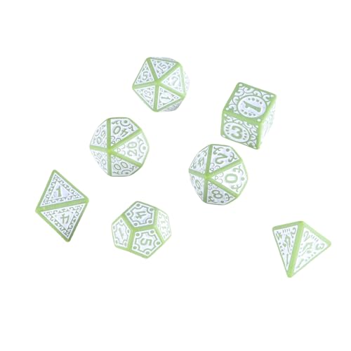 7pcs Vielseitiges Polyedrische Dices Acrylspiel Dices Hollow Muster Tabletop Game Dices Für Rollenspiele 7pcs Vielseitiges Polyedrische Dices Acrylspiel Dices Hollow Muster Tabletop Game Dices Für Rollenspiele von BABYVIVA