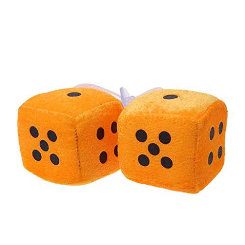 BABYVIVA 1 Paar Fuzzy Dice Dots Rückansicht Aufhänger Dekoration Auto Styling Zubehör BABYVIVA 1 Paar Fuzzy Dice Dots Rückansicht Aufhänger Dekoration Auto Styling Zubehör von BABYVIVA