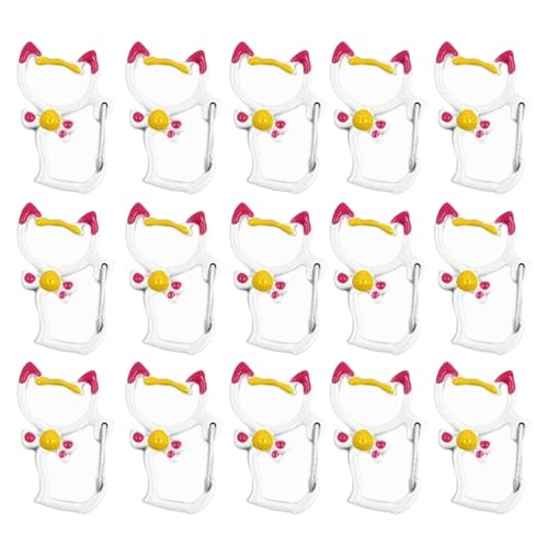 BABYVIVA 15pcs Katzen Geformte Schlüsselrissschlüsselschlüsselketten Dekoration Zubehör Für Schlüsselhalter Tasche Charme Handwerkzeug Spielzeugzubehör Accessoires BABYVIVA 15pcs Katzen Geformte Schlüsselrissschlüsselschlüsselketten Dekoration Zubehör Für Schlüsselhalter Tasche Charme Handwerkzeug Spielzeugzubehör Accessoires von BABYVIVA