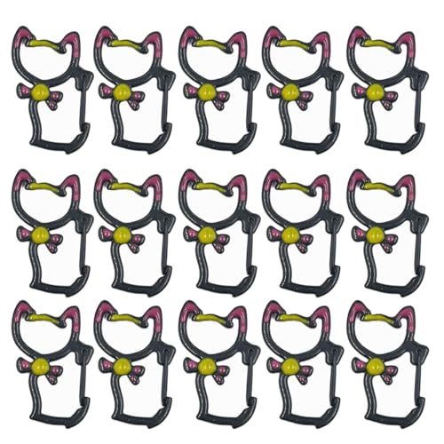 BABYVIVA 15pcs Katzen Geformte Schlüsselrissschlüsselschlüsselketten Dekoration Zubehör Für Schlüsselhalter Tasche Charme Handwerkzeug Spielzeugzubehör Accessoires BABYVIVA 15pcs Katzen Geformte Schlüsselrissschlüsselschlüsselketten Dekoration Zubehör Für Schlüsselhalter Tasche Charme Handwerkzeug Spielzeugzubehör Accessoires von BABYVIVA