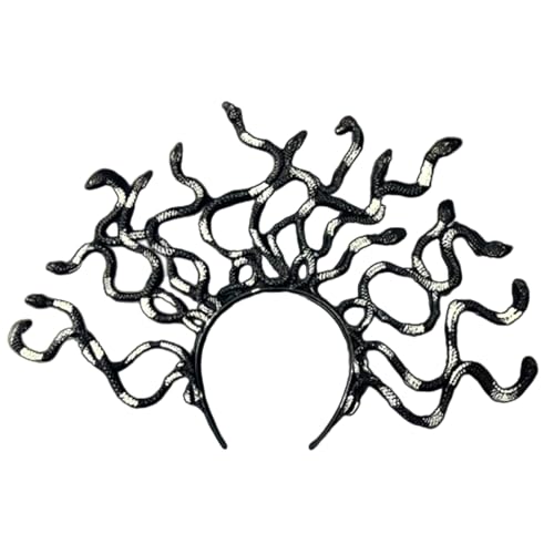 BABYVIVA 3d Snake Hairband Cosplay Party Kostüm Gruselige Schlange Gorgon Stirnbandurlaub Maskierte Kugel Kopfbekleidung Accessoires BABYVIVA 3d Snake Hairband Cosplay Party Kostüm Gruselige Schlange Gorgon Stirnbandurlaub Maskierte Kugel Kopfbekleidung Accessoires von BABYVIVA