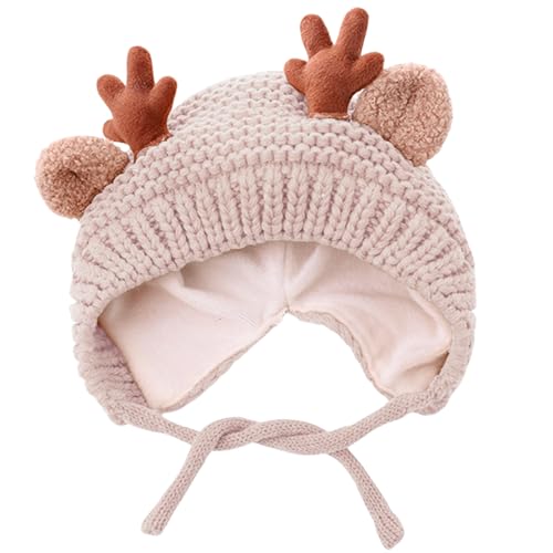 BABYVIVA Antlers Weihnachtskappen Für Kinder Verdicken Plüsch Kopfbedeckungen Weiße Pelserin Für Weihnachtsfeiern Cosplay Accessoires BABYVIVA Antlers Weihnachtskappen Für Kinder Verdicken Plüsch Kopfbedeckungen Weiße Pelserin Für Weihnachtsfeiern Cosplay Accessoires von BABYVIVA