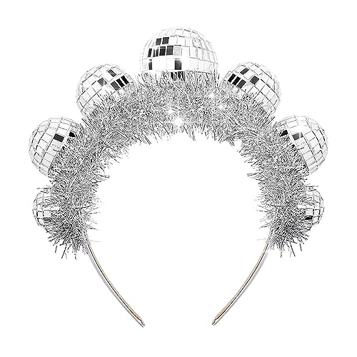 BABYVIVA Balls Headband Music Festival Vintage Headhoop Funk Party Hairhoops Adult Carnivals Party Headgear Women BABYVIVA Balls Headband Music Festival Vintage Headhoop Funk Party Hairhoops Adult Carnivals Party Headgear Women von BABYVIVA