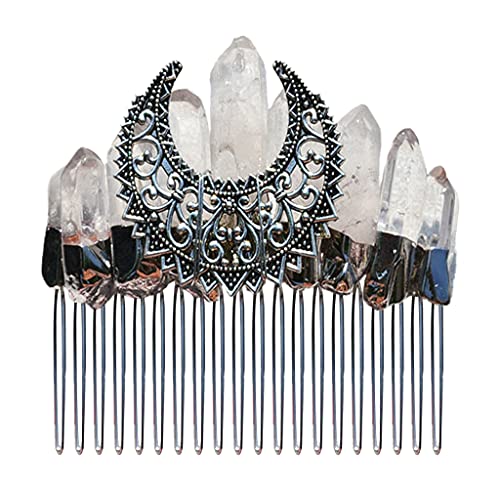 BABYVIVA Brauthochzeitstirnband Für Rohe Kristallkronen Haare Vintage Haarband Für Party Abschlussball Halloween Kostüm Kopfstück BABYVIVA Brauthochzeitstirnband Für Rohe Kristallkronen Haare Vintage Haarband Für Party Abschlussball Halloween Kostüm Kopfstück von BABYVIVA