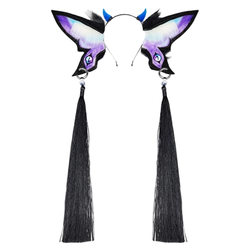BABYVIVA Butterfly Stirnbänder Cosplay Devil Eye Flügel Haarbänder Dunkle Kopfbedeckung Make Up Waschen Gesicht Haarbänder Geburtstagsfeier BABYVIVA Butterfly Stirnbänder Cosplay Devil Eye Flügel Haarbänder Dunkle Kopfbedeckung Make Up Waschen Gesicht Haarbänder Geburtstagsfeier von BABYVIVA
