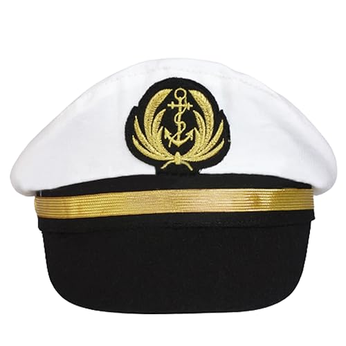 BABYVIVA Captain Hat Halloween Kostüm Für Frauen Männer Teenager Für Sailor Party Dekoration Kostüm Cosplay Dress Up von BABYVIVA