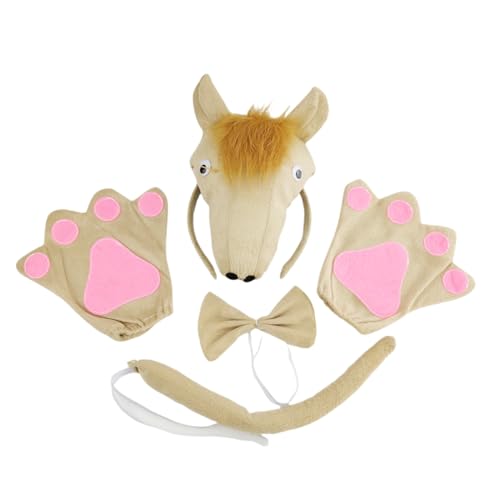 BABYVIVA Cartoon Gefüllte Pferdestirnbänder Mit Bowtie/Tail Set Hair Hoop Animes Charakter Performances Live Sendung Kopfstücke BABYVIVA Cartoon Gefüllte Pferdestirnbänder Mit Bowtie/Tail Set Hair Hoop Animes Charakter Performances Live Sendung Kopfstücke von BABYVIVA