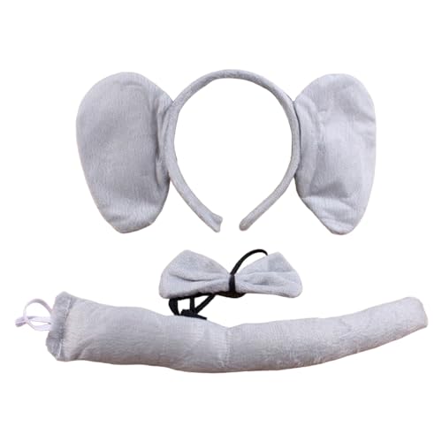 BABYVIVA Cartoon Tierkostüm Cosplay Stirnband/Schwanz/Bowtie Theme Party Kleidung Maskeraden Dress Up Kid Roleplay Kleidung BABYVIVA Cartoon Tierkostüm Cosplay Stirnband/Schwanz/Bowtie Theme Party Kleidung Maskeraden Dress Up Kid Roleplay Kleidung von BABYVIVA