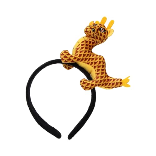 BABYVIVA Chinesisches Drachen Stirnband Niedliche Plüsch Loong Hairhoop Kostümzubehör Plüsch Drachen Stirnband Für Chinesische Neujahr BABYVIVA Chinesisches Drachen Stirnband Niedliche Plüsch Loong Hairhoop Kostümzubehör Plüsch Drachen Stirnband Für Chinesische Neujahr von BABYVIVA
