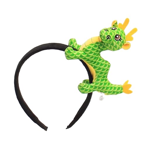 BABYVIVA Chinesisches Neujahr Maskottchen Dragon Stirnband Plüsch Kopfbedecke Haare Reifen Cartoon Puppen Haarband Foto Requisiten Haarschmuck BABYVIVA Chinesisches Neujahr Maskottchen Dragon Stirnband Plüsch Kopfbedecke Haare Reifen Cartoon Puppen Haarband Foto Requisiten Haarschmuck von BABYVIVA