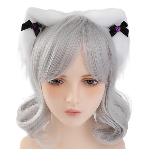 BABYVIVA Cosplay Katzen Ohrhaarband Mit Bowknot Frau Teenager Stirnbänder Für Filmbegeisterte Animes Theme Treffen Haarband BABYVIVA Cosplay Katzen Ohrhaarband Mit Bowknot Frau Teenager Stirnbänder Für Filmbegeisterte Animes Theme Treffen Haarband von BABYVIVA