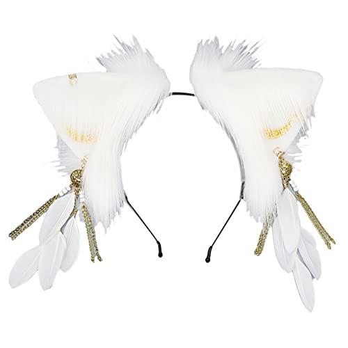 BABYVIVA Cosplay Tierohr Stirnband Pelzige Karnivale Party Handgefertigte Pelzige Party Kostüm Teufel BABYVIVA Cosplay Tierohr Stirnband Pelzige Karnivale Party Handgefertigte Pelzige Party Kostüm Teufel von BABYVIVA