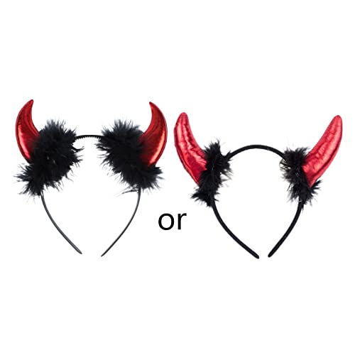 BABYVIVA Erwachsene Kinder Halloween Devil Stirnband Cosplay Kostüm Fancy Party BABYVIVA Erwachsene Kinder Halloween Devil Stirnband Cosplay Kostüm Fancy Party von BABYVIVA