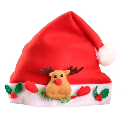 BABYVIVA Festives Weihnachtshüte Weiche Acrylkomforthüte Unisex Holiday Wear Für Urlaubsfeiern BABYVIVA Festives Weihnachtshüte Weiche Acrylkomforthüte Unisex Holiday Wear Für Urlaubsfeiern von BABYVIVA