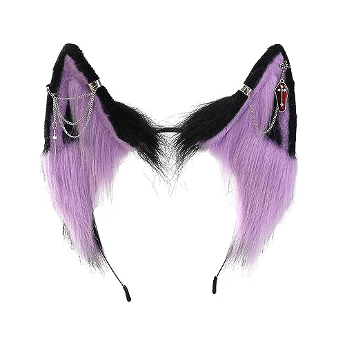 BABYVIVA Foxes Ohrs Cosplay Ohren Kopfbedecke Halloween Stirnband Kopfstückkostümzubehör Mit Kette BABYVIVA Foxes Ohrs Cosplay Ohren Kopfbedecke Halloween Stirnband Kopfstückkostümzubehör Mit Kette von BABYVIVA