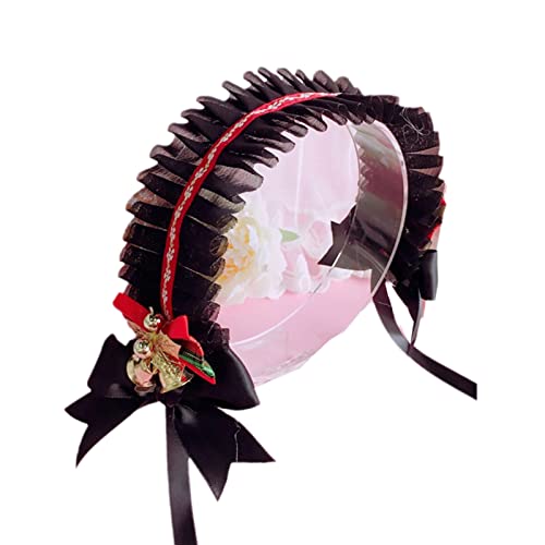 BABYVIVA Für Katzenohren Kopfschreibe Rüschen Spitze Stirnbänder Band Bögen Kopfschmuck Glocken Maid Kopfbedeckung Anime Cosplay Haarzugriff BABYVIVA Für Katzenohren Kopfschreibe Rüschen Spitze Stirnbänder Band Bögen Kopfschmuck Glocken Maid Kopfbedeckung Anime Cosplay Haarzugriff von BABYVIVA