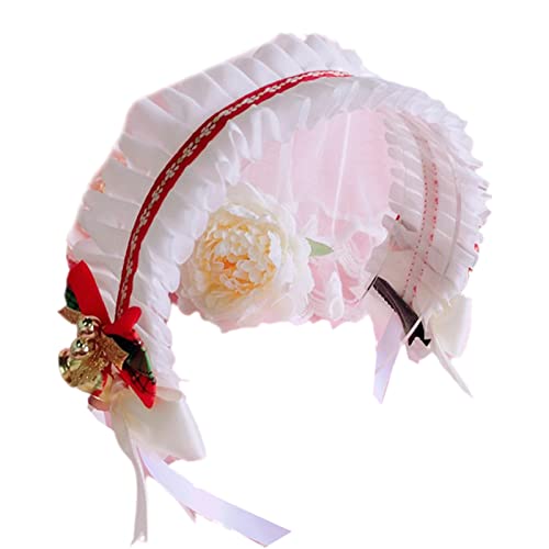 BABYVIVA Für Katzenohren Kopfschreibe Rüschen Spitze Stirnbänder Band Bögen Kopfschmuck Glocken Maid Kopfbedeckung Anime Cosplay Haarzugriff BABYVIVA Für Katzenohren Kopfschreibe Rüschen Spitze Stirnbänder Band Bögen Kopfschmuck Glocken Maid Kopfbedeckung Anime Cosplay Haarzugriff von BABYVIVA
