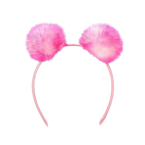 BABYVIVA Furry Balls Hairhoop Plush Ear Headband Cosplay Costume Party Headdress Adult Makeup Headband Kids Funny BABYVIVA Furry Balls Hairhoop Plush Ear Headband Cosplay Costume Party Headdress Adult Makeup Headband Kids Funny von BABYVIVA