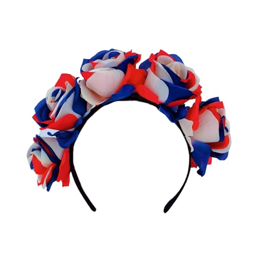 BABYVIVA Gathering Party Headwear Stoff Rose Stirnband Juli 4th Hairhoop Music Festival Patriotic Hairhoop Alle Altersgruppen BABYVIVA Gathering Party Headwear Stoff Rose Stirnband Juli 4th Hairhoop Music Festival Patriotic Hairhoop Alle Altersgruppen von BABYVIVA