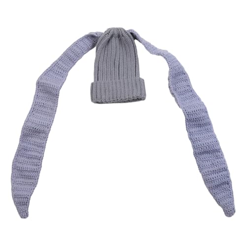 BABYVIVA Gestrickte Kaninchenhüte Kopfschmuck Foto Requisiten Handgefertigtes Kopfbedeckungsfoto Requisiten Zubehör Langes Ohren Kaninchen Thema von BABYVIVA