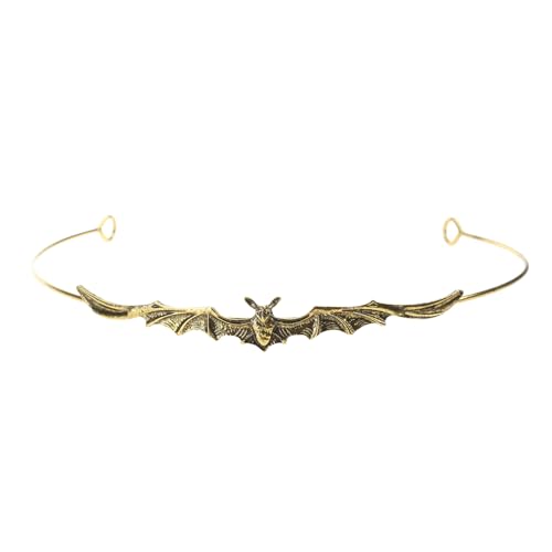 BABYVIVA Gothic Bat Wing Crown Stirnband Für Kinder Gruselige Halloween Themenpartys Dunkle Fledermausflügel Stirnband Party Königin Kostüm BABYVIVA Gothic Bat Wing Crown Stirnband Für Kinder Gruselige Halloween Themenpartys Dunkle Fledermausflügel Stirnband Party Königin Kostüm von BABYVIVA