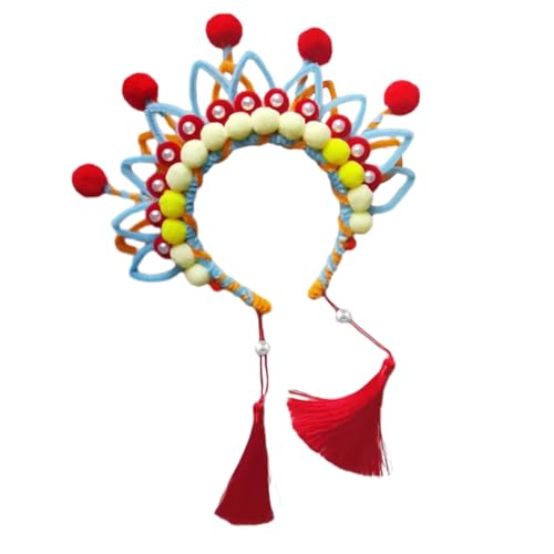 BABYVIVA Haarband DIY Peking Oper Stirnband Bastelset für Mädchen Kinder, Festival Geburtstagsgeschenk Kinder DIY Peking Opernfiguren von BABYVIVA