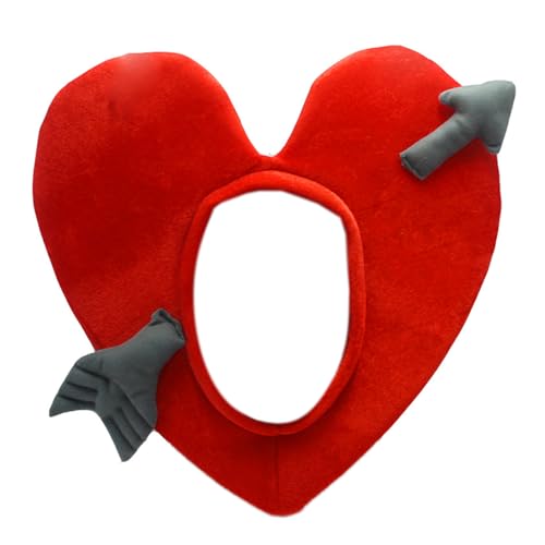 BABYVIVA Halloween Herz Übergroße Kopfbedeckungen Perfekt Für Rollenkostümpartys Plüsch Übergroße Cartoon Herz BABYVIVA Halloween Herz Übergroße Kopfbedeckungen Perfekt Für Rollenkostümpartys Plüsch Übergroße Cartoon Herz von BABYVIVA