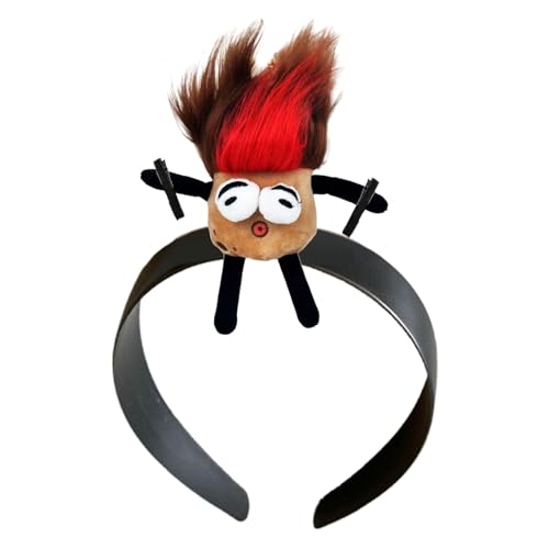 BABYVIVA Lustige Geflochtene Puppenhaarband Haarnadel Gesichts Requisiten Bühnenaufführungen Stirnband Haarzubehör Für Partys Und Tägliche Verschleiß BABYVIVA Lustige Geflochtene Puppenhaarband Haarnadel Gesichts Requisiten Bühnenaufführungen Stirnband Haarzubehör Für Partys Und Tägliche Verschleiß von BABYVIVA