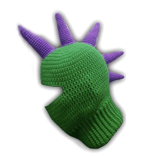 BABYVIVA Lustige Horn Kappe Für Männer Männer Erwachsene Halloween Gesichtsmaske Handgefertigt Warm Warmer Gesichtshut Mit Kapuze Für Party BABYVIVA Lustige Horn Kappe Für Männer Männer Erwachsene Halloween Gesichtsmaske Handgefertigt Warm Warmer Gesichtshut Mit Kapuze Für Party von BABYVIVA