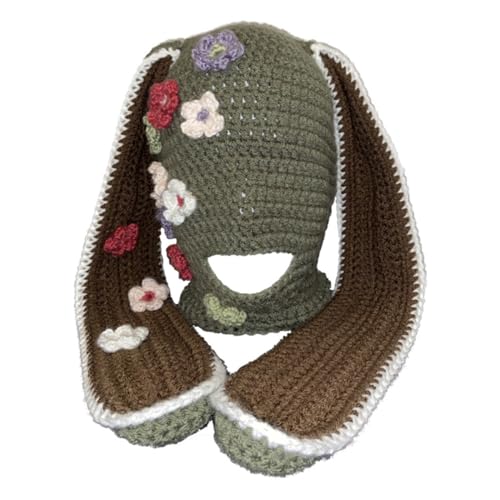 BABYVIVA Mädchen Kaninchen Gestrickte Ohren Süße Geschenke Warme Blumenhut Erwachsene Kinder Gestrickt Ohren Halloween Foto Requisiten BABYVIVA Mädchen Kaninchen Gestrickte Ohren Süße Geschenke Warme Blumenhut Erwachsene Kinder Gestrickt Ohren Halloween Foto Requisiten von BABYVIVA