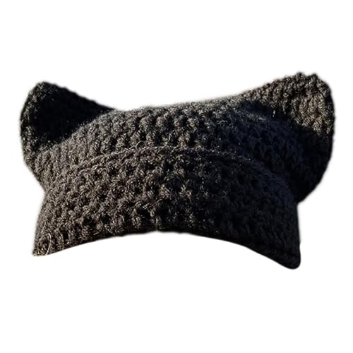 BABYVIVA Mädchen Themen Party Strickhut Verdickte Teufel Katzenohr Foto Requisite von BABYVIVA