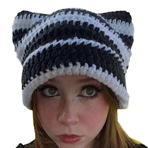 BABYVIVA Mädchen Themen Party Strickhut Verdickte Teufel Katzenohr Foto Requisite BABYVIVA Mädchen Themen Party Strickhut Verdickte Teufel Katzenohr Foto Requisite von BABYVIVA