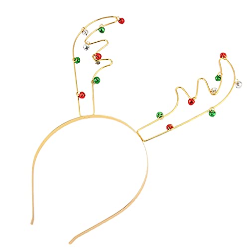 BABYVIVA Metal Rentier Geweih Hair Hoop Mit Weihnachtsfeier Stirnband Kid Kopfschmuck Weihnachtskostüm Kopfbedeckung BABYVIVA Metal Rentier Geweih Hair Hoop Mit Weihnachtsfeier Stirnband Kid Kopfschmuck Weihnachtskostüm Kopfbedeckung von BABYVIVA