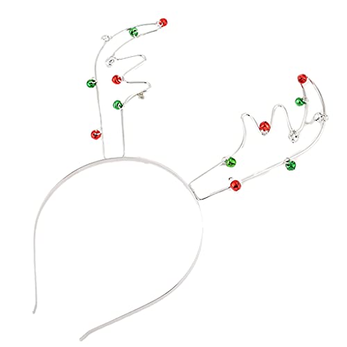 BABYVIVA Metal Rentier Geweih Hair Hoop Mit Weihnachtsfeier Stirnband Kid Kopfschmuck Weihnachtskostüm Kopfbedeckung BABYVIVA Metal Rentier Geweih Hair Hoop Mit Weihnachtsfeier Stirnband Kid Kopfschmuck Weihnachtskostüm Kopfbedeckung von BABYVIVA