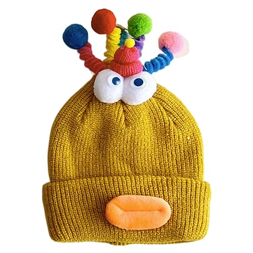 BABYVIVA Neuheit Gestrickte Mütze Für Frauen Männer Erwachsene Mützenhut Süße Dopamin Pullover Unisex Halloween Party Requisiten BABYVIVA Neuheit Gestrickte Mütze Für Frauen Männer Erwachsene Mützenhut Süße Dopamin Pullover Unisex Halloween Party Requisiten von BABYVIVA
