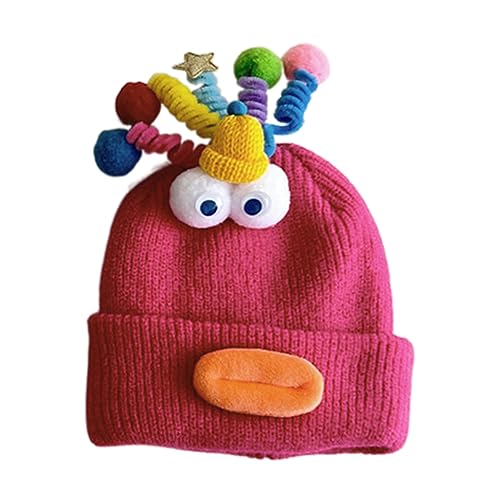 BABYVIVA Neuheit Gestrickte Mütze Für Frauen Männer Erwachsene Mützenhut Süße Dopamin Pullover Unisex Halloween Party Requisiten BABYVIVA Neuheit Gestrickte Mütze Für Frauen Männer Erwachsene Mützenhut Süße Dopamin Pullover Unisex Halloween Party Requisiten von BABYVIVA