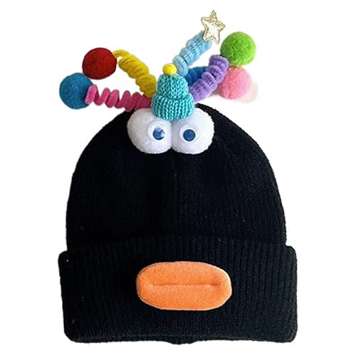 BABYVIVA Neuheit Gestrickte Mütze Für Frauen Männer Erwachsene Mützenhut Süße Dopamin Pullover Unisex Halloween Party Requisiten BABYVIVA Neuheit Gestrickte Mütze Für Frauen Männer Erwachsene Mützenhut Süße Dopamin Pullover Unisex Halloween Party Requisiten von BABYVIVA