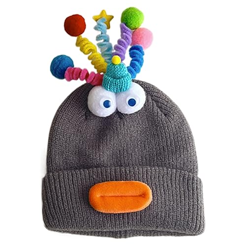 BABYVIVA Neuheit Gestrickte Mütze Für Frauen Männer Erwachsene Mützenhut Süße Dopamin Pullover Unisex Halloween Party Requisiten BABYVIVA Neuheit Gestrickte Mütze Für Frauen Männer Erwachsene Mützenhut Süße Dopamin Pullover Unisex Halloween Party Requisiten von BABYVIVA