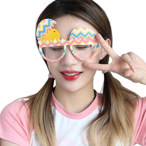 BABYVIVA Osterkostümgläser Sonnenbrille Futuristic Eyewear Osterparty Requisiten Plastikgläser Vorräte BABYVIVA Osterkostümgläser Sonnenbrille Futuristic Eyewear Osterparty Requisiten Plastikgläser Vorräte von BABYVIVA