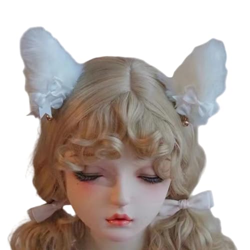 BABYVIVA Plüsch Biest Ohrhaarclip Cosplay Kostüm Barrettes Party Kopfhörer Maskeraden Kopfbedeckung Animation Haarschmuck BABYVIVA Plüsch Biest Ohrhaarclip Cosplay Kostüm Barrettes Party Kopfhörer Maskeraden Kopfbedeckung Animation Haarschmuck von BABYVIVA