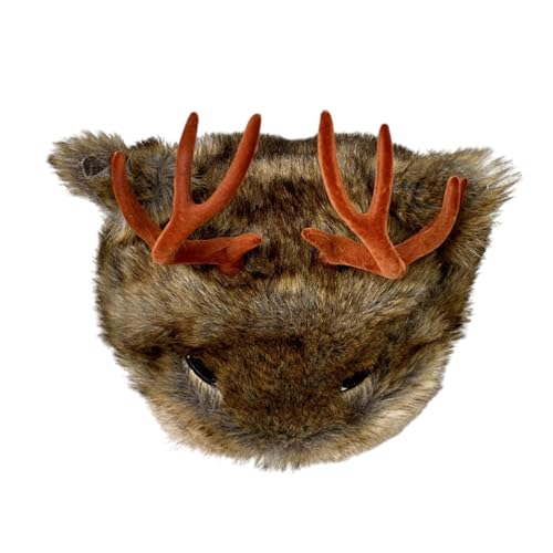 BABYVIVA Plüschhirschhut Für Winter Warmer Hirschhornhut Rollenspiel Party Kostüm Hirsch Erwachsener Unisex Trapper Für Kaltes Wetter BABYVIVA Plüschhirschhut Für Winter Warmer Hirschhornhut Rollenspiel Party Kostüm Hirsch Erwachsener Unisex Trapper Für Kaltes Wetter von BABYVIVA