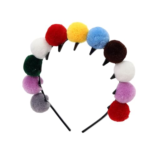 BABYVIVA Regenbogen Farbenfrohe Bälle Stirnband Für Festivalfeier Pelzige Pompoms Haarband Maskeraden Party Kopfbedeckung Carnivals Requisiten Requisiten BABYVIVA Regenbogen Farbenfrohe Bälle Stirnband Für Festivalfeier Pelzige Pompoms Haarband Maskeraden Party Kopfbedeckung Carnivals Requisiten Requisiten von BABYVIVA
