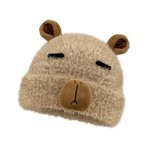 BABYVIVA Schädelhut Für Halloween Aktivität Gehäkelt Mit Ohrhut Pullover Cosplay Capybaras Schädelkappen 2000er Jahre BABYVIVA Schädelhut Für Halloween Aktivität Gehäkelt Mit Ohrhut Pullover Cosplay Capybaras Schädelkappen 2000er Jahre von BABYVIVA